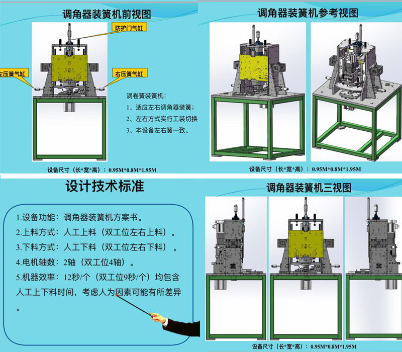 座椅調(diào)角器彈簧自動組裝機(jī)